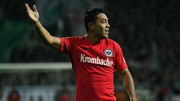 Marco Fabián juega en triunfo del Eintracht Frankfurt