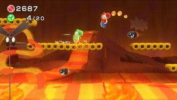 Captura de pantalla - Yoshi's Woolly World (WiiU)