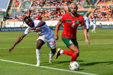 Achraf le da la vida a Marruecos