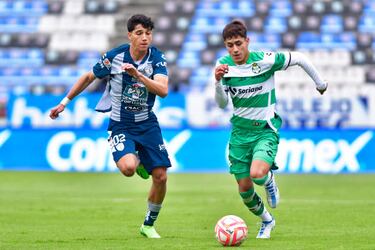 Vitinho lidera el top 10 de jugadores más rápidos de la Liga MX