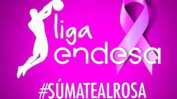 La ACB se ti?e de rosa para luchar contra el c¨¢ncer de mama