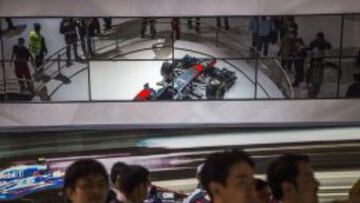 Un Mclaren en la Auto Expo 2016 de India.