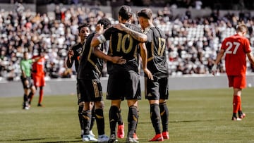 El conjunto californiano disputó su último duelo de pretemporada, en el que venció por marcador de 3 goles por 1 a Toronto FC.