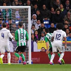 El acta refleja que el gol Betis fue de Sanabria y no en propia