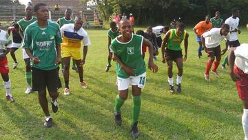 Yerry Mina en sus inicios