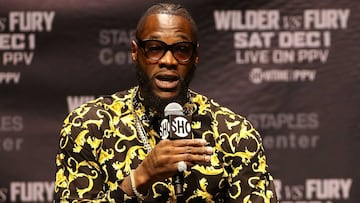 Deontay Wilder fue detenido por la Policía de Los Ángeles en la madrugada del martes por portar arma de fuego; salió bajo fianza tras pagar fuerte cantidad.