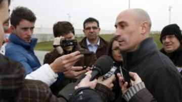 Luis Rubiales, presidente de la AFE.