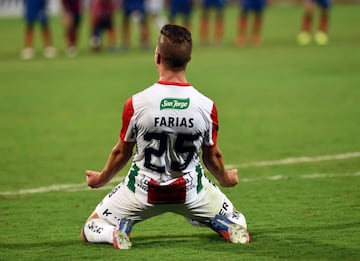 Independiente Medellín y Palestino empataron 1-1 en el Atanasio Girardot por la vuelta de la Fase II de Copa Libertadores y el equipo chileno se impuso 1-4 en los penales, avanzando a la próxima ronda del torneo.