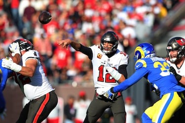 Sufrido triunfo de los Rams para eliminar a Tom Brady en Tampa