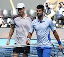 Sinner-Djokovic: lucha en la cima entre dos eras