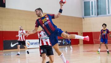 El Bar?a arrolla con Mortensen y ?leix G車mez imparables