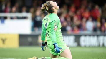 Sandra Paños, portera del Barcelona.