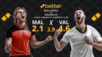 RCD Mallorca vs. Valencia CF: horario, dónde ver, pronósticos y clasificación