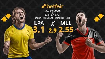 UD Las Palmas vs. RCD Mallorca: horario, TV, pronósticos, estadísticas y clasificación