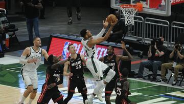 The Milwaukee Bucks lead the Miami Heat 3-0 after a second consecutive blowout win. The Bucks can close it out the series on Saturday afternoon.