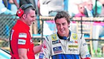 <b>COMO UNO MÁS. </b>En Ferrari saben desde hace tiempo que Alonso llegaría al equipo en 2010.