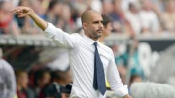 Guardiola, entrenador del Bayern M&uacute;nich.