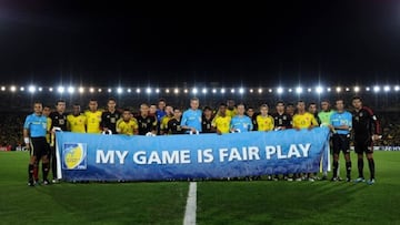 Jugadores de Colombia y México durante el Mundial Sub 20 de 2011, uno de los grandes eventos deportivos que ha organizado Colombia.