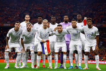 Lucas and Théo Hernández both started France's last Euro 2024 qualifier in the Netherlands. 