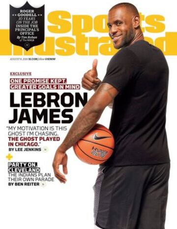 La historia de LeBron James a través de 26 portadas de Sports Illustrated