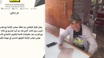 José Luis Sierra firma “carta de compromiso” con club árabe