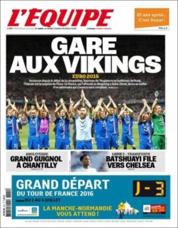 Portadas de la prensa mundial