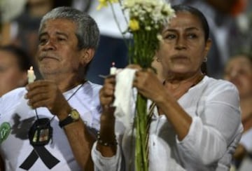 El emocionante homenaje de Atlético Nacional al Chapecoense