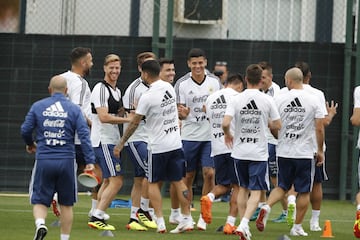 Barcelona 03 Junio 2018, Espaa
Previa al Mundial 2018
Entrenamiento de la seleccion Argentina Ciudad Deportiva Joan Gamper, Barcelona.

Foto Ortiz Gustavo
