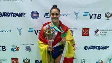 Melania Rodríguez, subcampeona mundial en Rusia