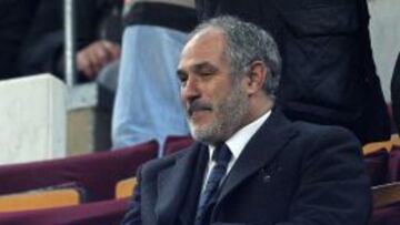 Zubizarreta, en el palco.
