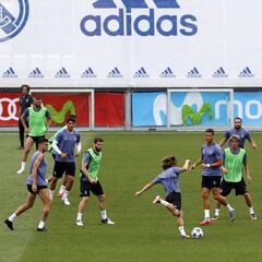 Zidane se centra en definir los detalles tácticos para la final