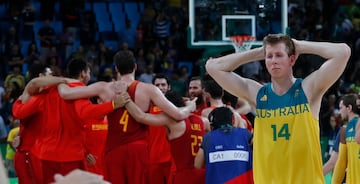 España - Australia en la semifinal de los Juegos Olímpicos de Río 2016.