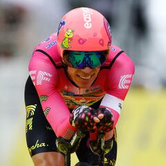 Rigoberto Urán, optimista pese a perder tiempo en la contrarreloj