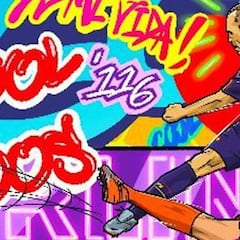 Iniesta vende su gol del mundial como un NFT.