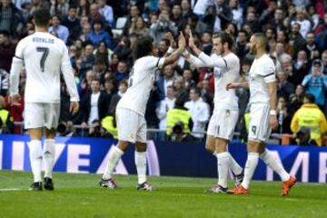 Real Madrid goleó al Rayo Vallecano 