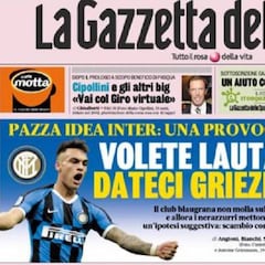 Mensaje al Barça: "¿Queréis a Lautaro? Dadnos a Griezmann"