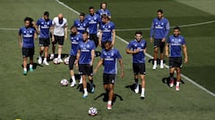 Zidane lleva a Málaga a toda la plantilla y a su hijo Enzo