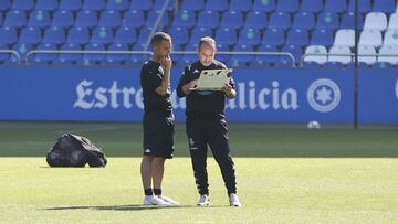 Borja Jiménez apuesta por la continuidad de cara al Valladolid Promesas - Deportivo.