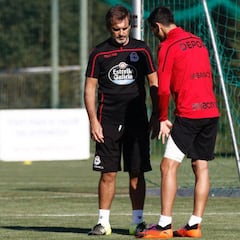 Vicente Gómez es seria duda ante el Málaga