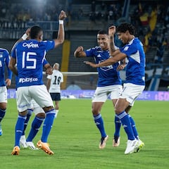 Millonarios clasifica a cuadrangulares y alarga su récord