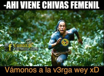 Los memes acaban con Chivas y América