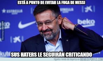 Los mejores memes de la decisión de Messi