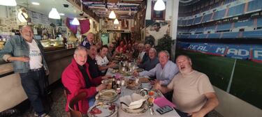 Las peñas madridistas vibran con la gesta del Etihad