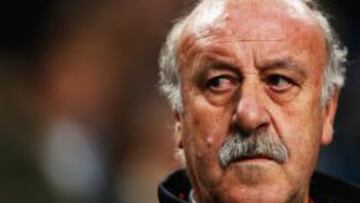 Del Bosque, en el Amsterdam Arena.