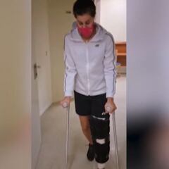 Carolina Marín ya está en casa tras la operación que no le permitió ir a los Juegos