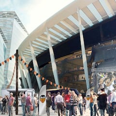 La Generalitat sobre el Nuevo Mestalla: "Es el mejor proyecto que nos han presentado hasta ahora"