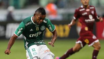 Miguel Borja debutó en el equipo brasileño con gol