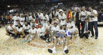 2015. Real Madrid-Olympiacos. El Real Madrid recupera el t¨ªtulo europeo tras la ¨²ltima victoria en Zaragoza en 1995.
