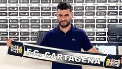 Presentaci&oacute;n Pablo V&aacute;zquez con el FC Cartagena,