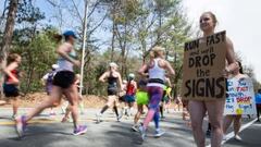 Maratón de besos en Boston